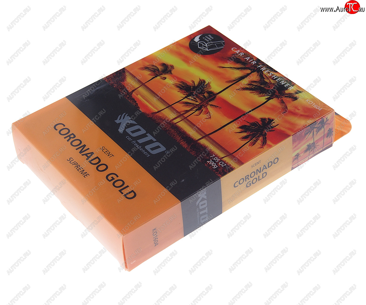 619 р. Ароматизатор под сиденье гелевый (Coronado Gold) 180г Supreme KOTO KOTO ko1604  с доставкой в г. Пермь