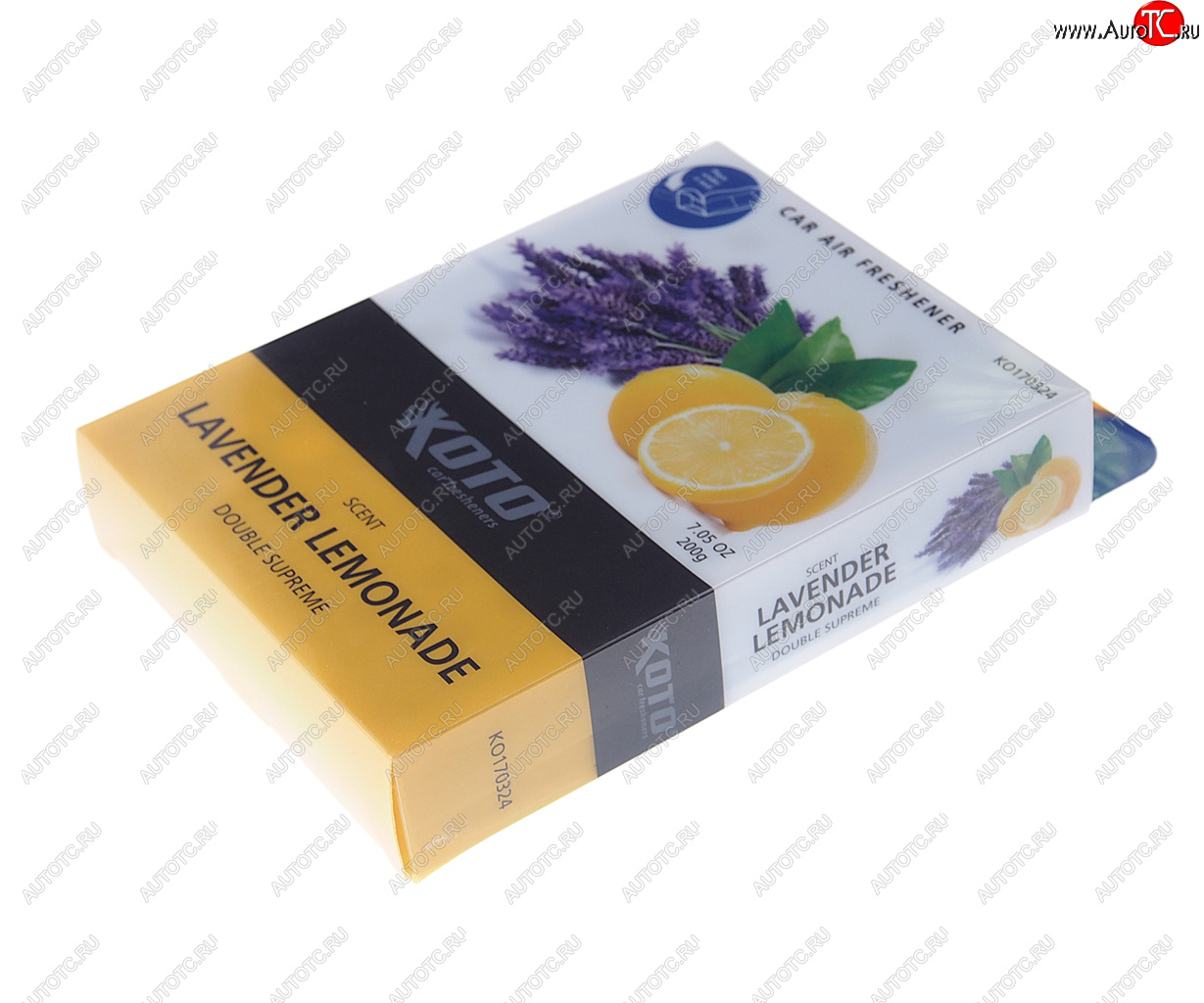 629 р. Ароматизатор под сиденье гелевый (Lavender Lemonade) 180г Double supreme KOTO KOTO ko170324  с доставкой в г. Пермь