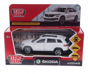 1 099 р. Модель автомобиля SKODA Kodiaq металлическая ТЕХНОПАРК ТЕХНОПАРК kodiaq-12fil-sr  с доставкой в г. Пермь. Увеличить фотографию 2