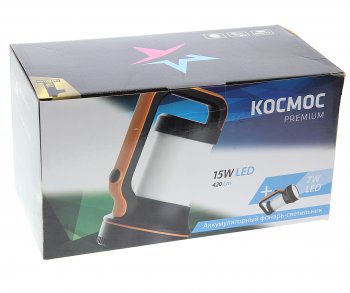 1 899 р. Фонарь-прожектор аккумуляторный КОСМОС КОСМОС kosaccu2007w  с доставкой в г. Пермь. Увеличить фотографию 3
