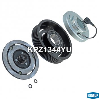 10 949 р. Шкив NISSAN Cabstar (06-) компрессора кондиционера KRAUF KRAUF kpz1344yu  с доставкой в г. Пермь. Увеличить фотографию 2