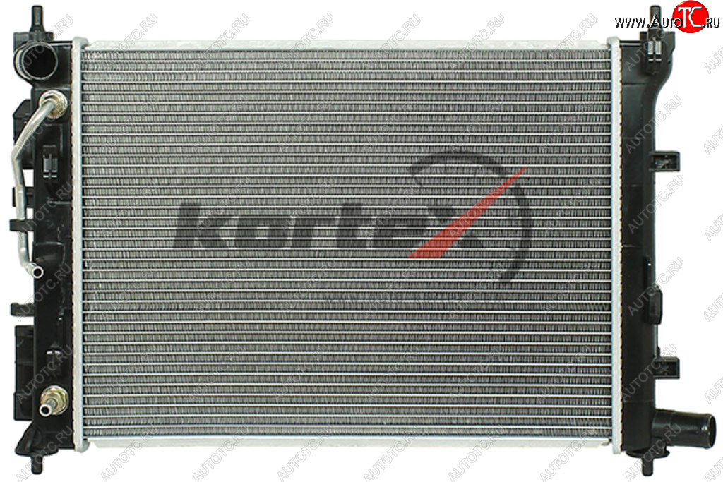 9 649 р. Радиатор HYUNDAI Solaris KIA Rio (17-) охлаждения двигателя АКПП KORTEX KORTEX krd1057  с доставкой в г. Пермь
