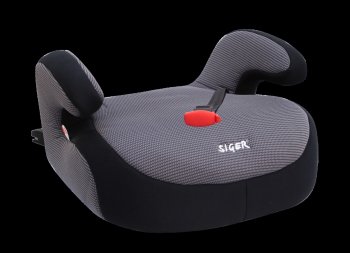 5 499 р. Подушка авт.детская БУСТЕР 22-36кг (III) 6-12лет серая Isofix SIGER SIGER kres0187  с доставкой в г. Пермь. Увеличить фотографию 1