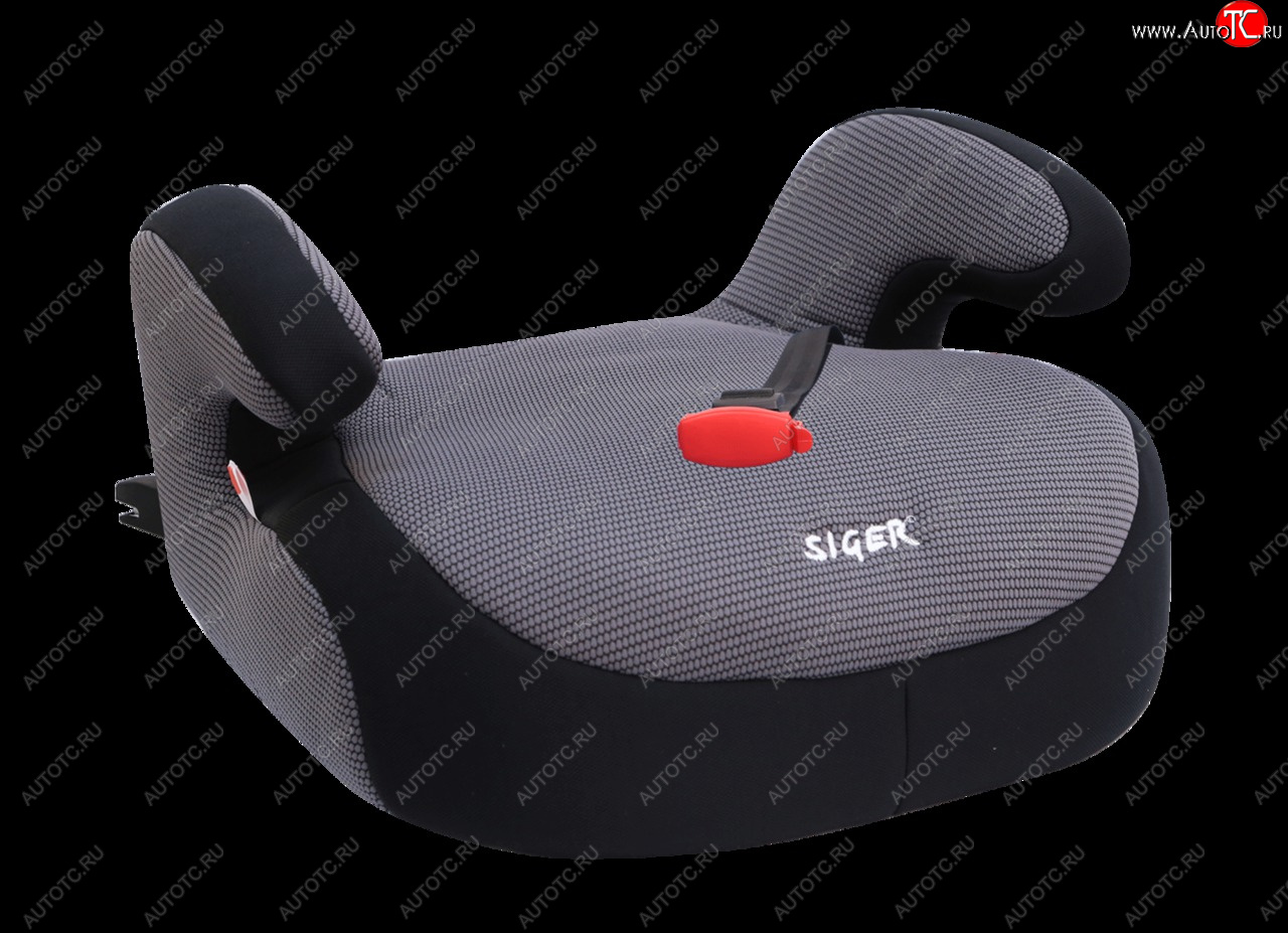 5 499 р. Подушка авт.детская БУСТЕР 22-36кг (III) 6-12лет серая Isofix SIGER SIGER kres0187  с доставкой в г. Пермь