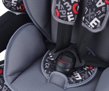 5 999 р. Автокресло детское 9-36кг (l-ll-lll) 1-12лет алфавит трансформер Драйв Art SIGER SIGER kres0275  с доставкой в г. Пермь. Увеличить фотографию 3