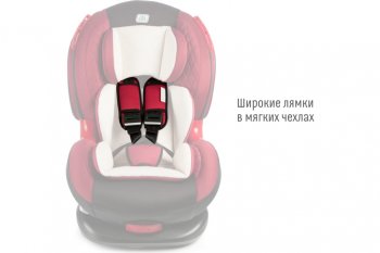 12 349 р. Автокресло детское 9-25кг (I-II) 1-7лет marsala Premium Isofix SMART TRAVEL SMART TRAVEL kres2063  с доставкой в г. Пермь. Увеличить фотографию 4