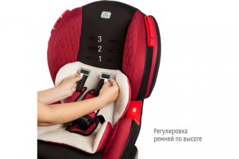 12 349 р. Автокресло детское 9-25кг (I-II) 1-7лет marsala Premium Isofix SMART TRAVEL SMART TRAVEL kres2063  с доставкой в г. Пермь. Увеличить фотографию 6