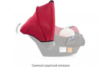 5 499 р. Автокресло детское 0-13кг (0+) 0-1.5лет марсала First SMART TRAVEL SMART TRAVEL kres2081  с доставкой в г. Пермь. Увеличить фотографию 8