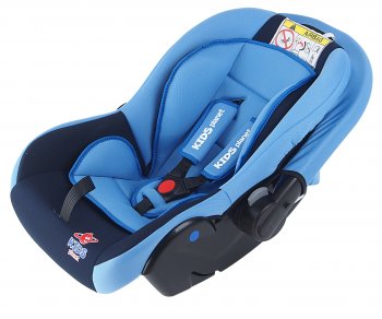 Автокресло детское 0-13кг (0+) 0-1.5лет синий сапфир Luna SG321 KIDS PLANET SIGER kres2561