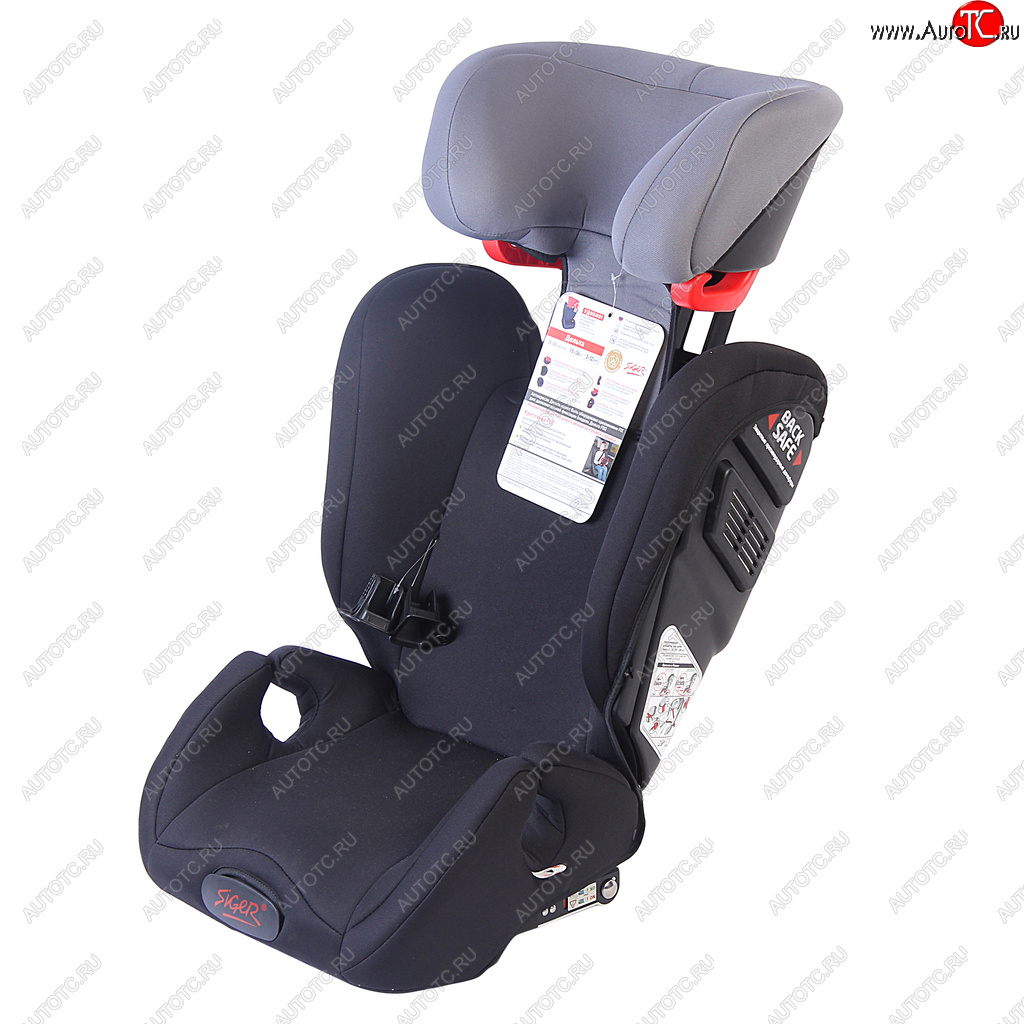 11 499 р. Автокресло детское 15-36кг (II-lll) 3-12лет sky dark (темное небо) Дельта FIX SIGER SIGER kres3328  с доставкой в г. Пермь