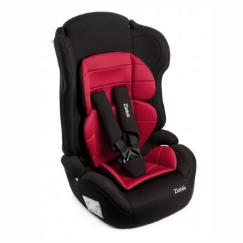 Автокресло детское 9-36кг (I-II-III) 1-12лет lux, красный гламур Atlantic (ZL513) ZLATEK ZLATEK kres3488