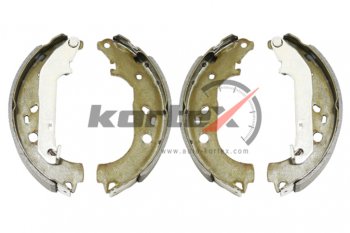 2 399 р. Колодки тормозные задние (4шт.) KORTEX Ford Focus 3 седан рестайлинг (2014-2019)  с доставкой в г. Пермь. Увеличить фотографию 3