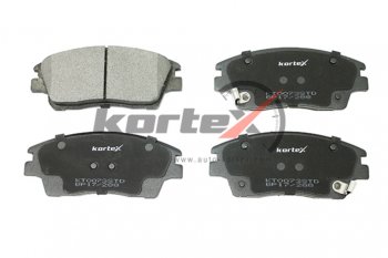 2 599 р. Колодки тормозные передние (4шт.) KORTEX Hyundai Tucson NX4 (2020-2022)  с доставкой в г. Пермь. Увеличить фотографию 5