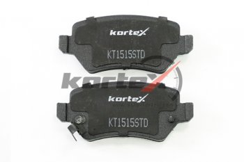 1 399 р. Колодки тормозные задние (4шт.) KORTEX Opel Astra H универсал (2004-2007)  с доставкой в г. Пермь. Увеличить фотографию 3