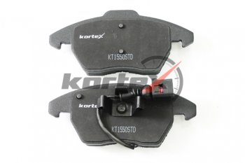 1 999 р. Колодки тормозные VW Passat (05-) SKODA Octavia (04-) передние (4шт.) KORTEX KORTEX kt1550std KORTEX kt1550std  с доставкой в г. Пермь. Увеличить фотографию 2