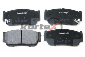 869 р. Колодки тормозные задние (4шт.) KORTEX SSANGYONG Kyron дорестайлинг (2005-2007)  с доставкой в г. Пермь. Увеличить фотографию 4