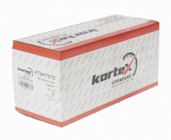 1 599 р. Колодки тормозные передние (4шт.) KORTEX Honda Accord 8 CS купе дорестайлинг (2008-2010)  с доставкой в г. Пермь. Увеличить фотографию 2