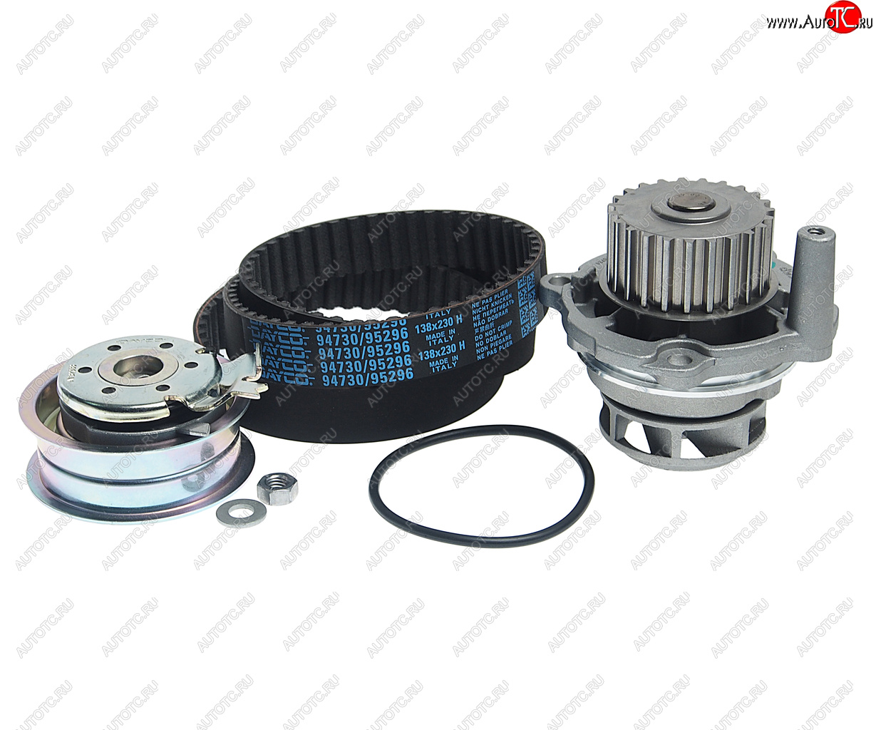 10 449 р. Комплект ГРМ VW AUDI A3 (96-13),A4 (94-08) SKODA Octavia (97-) (1.6) с насосом водяным DAYCO DAYCO ktbwp2530  с доставкой в г. Пермь