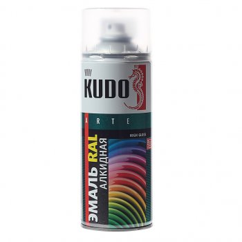 399 р. Краска серая галька RAL7032 аэрозоль 520мл KUDO KUDO ku-07032  с доставкой в г. Пермь. Увеличить фотографию 1