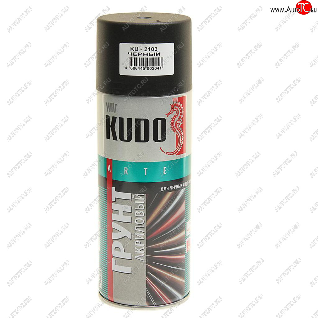 299 р. Грунт черный акриловый 520мл KUDO KUDO ku-2103  с доставкой в г. Пермь