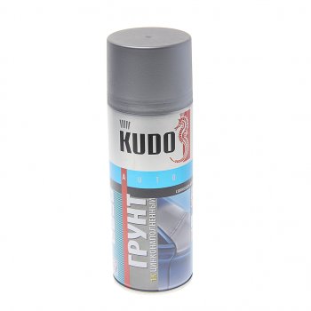 469 р. Грунт серый 1К цинконаполненный 520мл KUDO KUDO ku-2301  с доставкой в г. Пермь. Увеличить фотографию 1