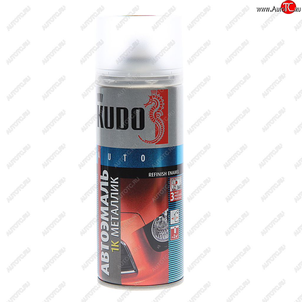 499 р. Краска 610 Рислинг ремонтная металлик аэрозоль 520мл KUDO KUDO ku-41610  с доставкой в г. Пермь