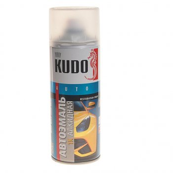 499 р. Краска белая Blanc de Neige аэрозоль 520мл KUDO KUDO ku-42100  с доставкой в г. Пермь. Увеличить фотографию 1