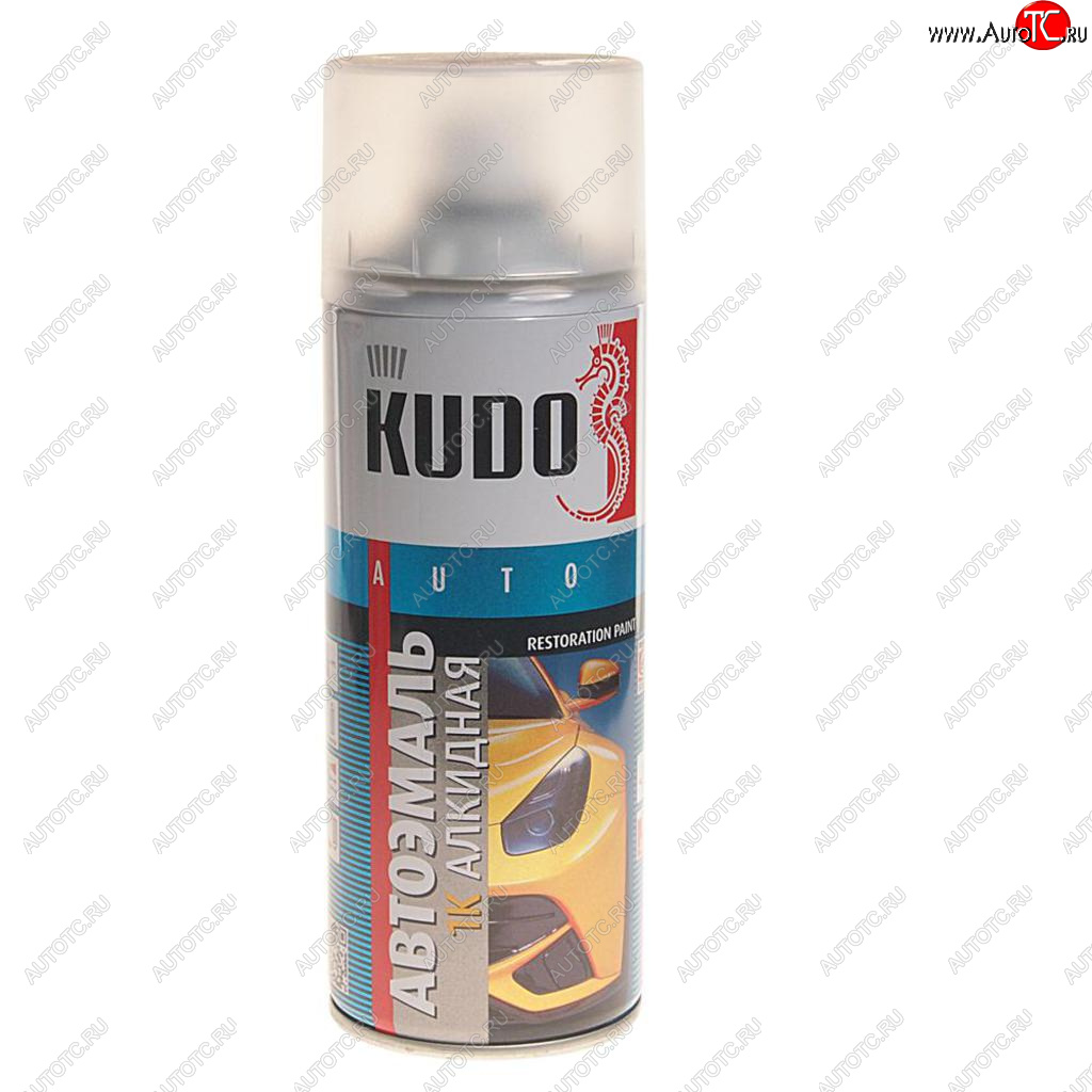 499 р. Краска белая Super White аэрозоль 520мл KUDO KUDO ku-42400  с доставкой в г. Пермь