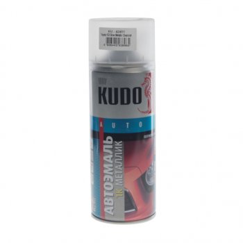 499 р. Краска TOYOTA 1C0 Silver Metallic Clearcoat аэрозоль 520мл KUDO KUDO ku-42451  с доставкой в г. Пермь. Увеличить фотографию 1