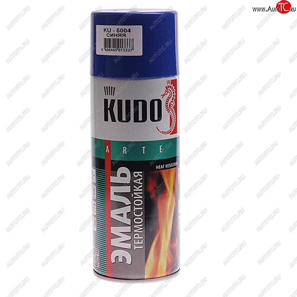 379 р. Краска термостойкая синяя аэрозоль 520г KUDO KUDO ku-5004  с доставкой в г. Пермь