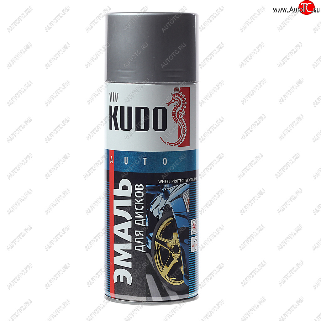 399 р. Краска для дисков алюминиевая 520мл KUDO KUDO ku-5201  с доставкой в г. Пермь