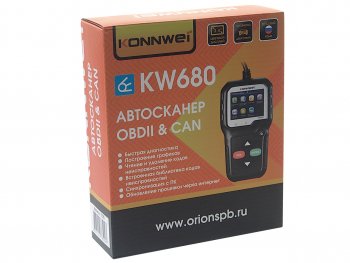7 949 р. Сканер автомобильный диагностический (все протоколы) KONNWEI KONNWEI kw 680  с доставкой в г. Пермь. Увеличить фотографию 4
