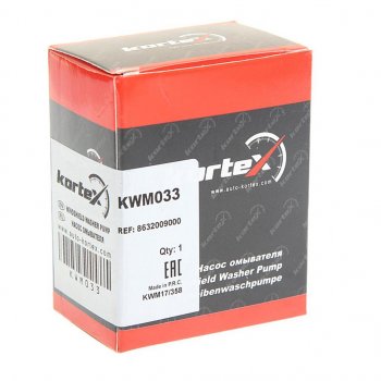 1 079 р. Насос омывателя TOYOTA Rav 4 (13-) KORTEX KORTEX kwm033  с доставкой в г. Пермь. Увеличить фотографию 3