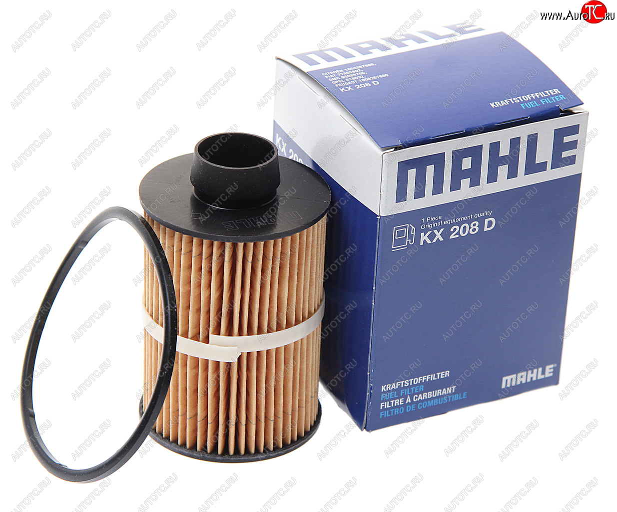 1 599 р. Фильтр топливный CHEVROLET Captiva OPEL Corsa PEUGEOT Boxer CITROEN Jumper FIAT Ducato MAHLE MAHLE kx208d  с доставкой в г. Пермь