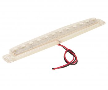 479 р. Фонарь габаритный LED 24V, белый (L=170мм, 12-светодиодов) NOKTA NOKTA l0050white  с доставкой в г. Пермь. Увеличить фотографию 1