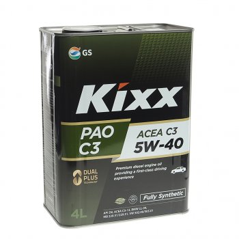 5 249 р. Масло моторное PAO C3 5W40 синт.4л KIXX KIXX l209244te1  с доставкой в г. Пермь. Увеличить фотографию 1