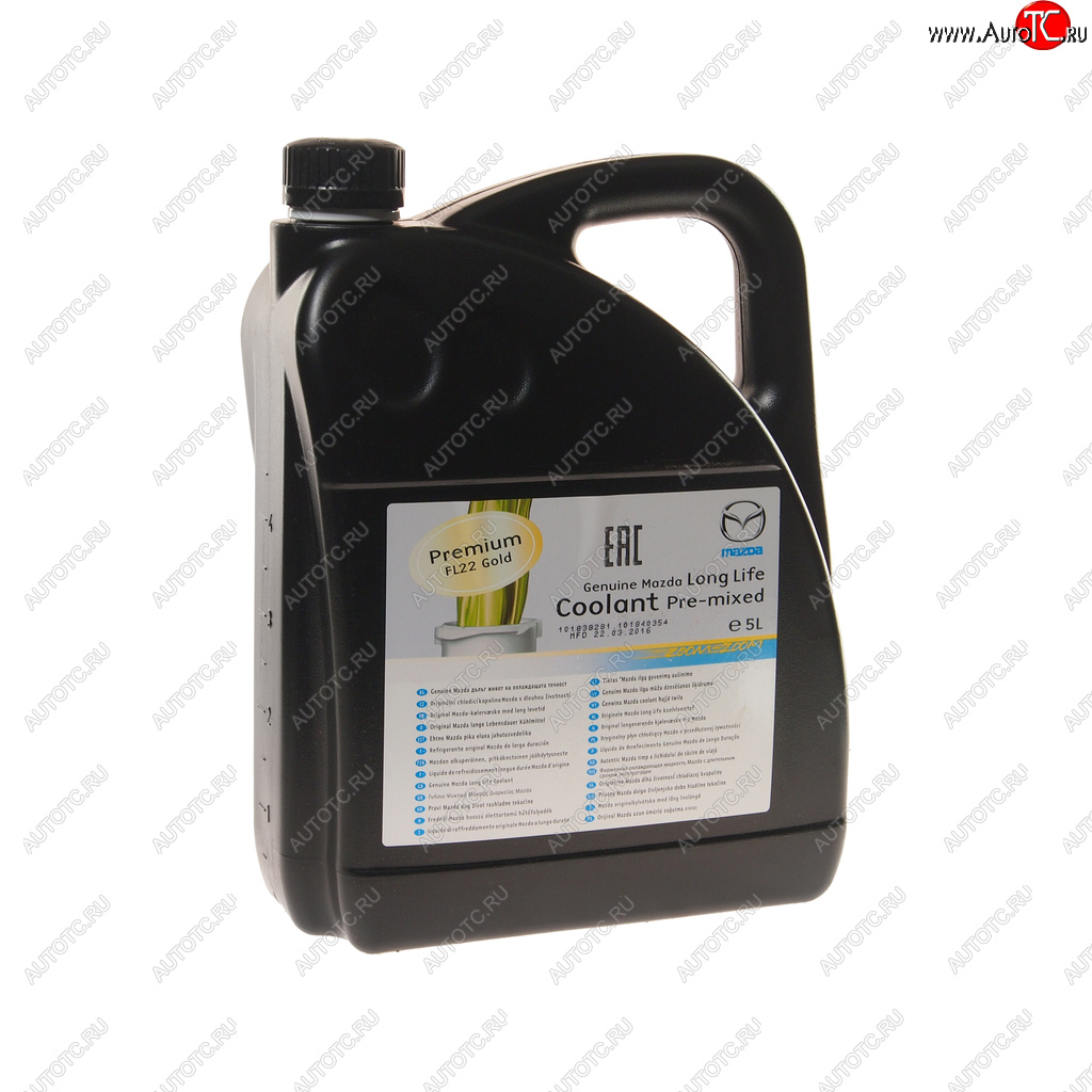 4 289 р. Антифриз зеленый 5л MAZDA OE MAZDA l247-cl-005-4x  с доставкой в г. Пермь