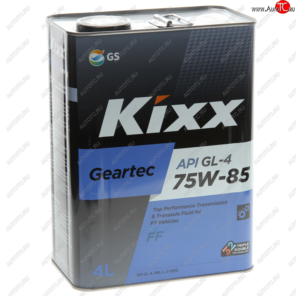 3 199 р. Масло трансмиссионное Geartec FF GL-4 75W85 псинт.4л KIXX KIXX l271744te1  с доставкой в г. Пермь