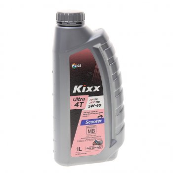 1 029 р. Масло моторное для 4-х тактных двигателей Ultra 4T SNMB 5W40 псинт.1л KIXX KIXX l5128al1e1  с доставкой в г. Пермь. Увеличить фотографию 1
