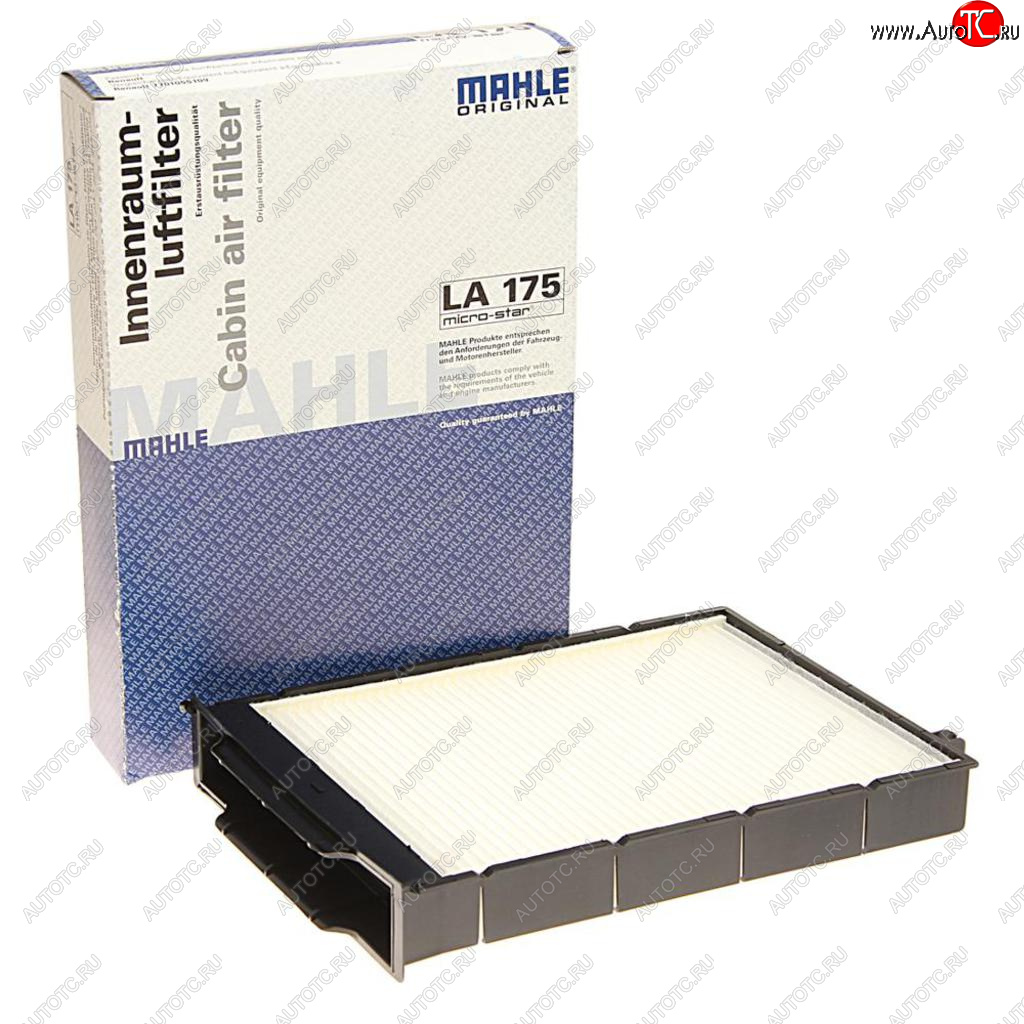 529 р. Фильтр воздушный салона RENAULT Megane 2 (02-) MAHLE MAHLE la175 MAHLE la175  с доставкой в г. Пермь