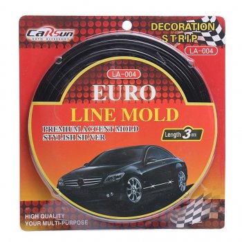 246 р. Молдинг самоклеющийся 8мм х3м черный (блистер) CARSUN CARSUN la-381 black  с доставкой в г. Пермь. Увеличить фотографию 1