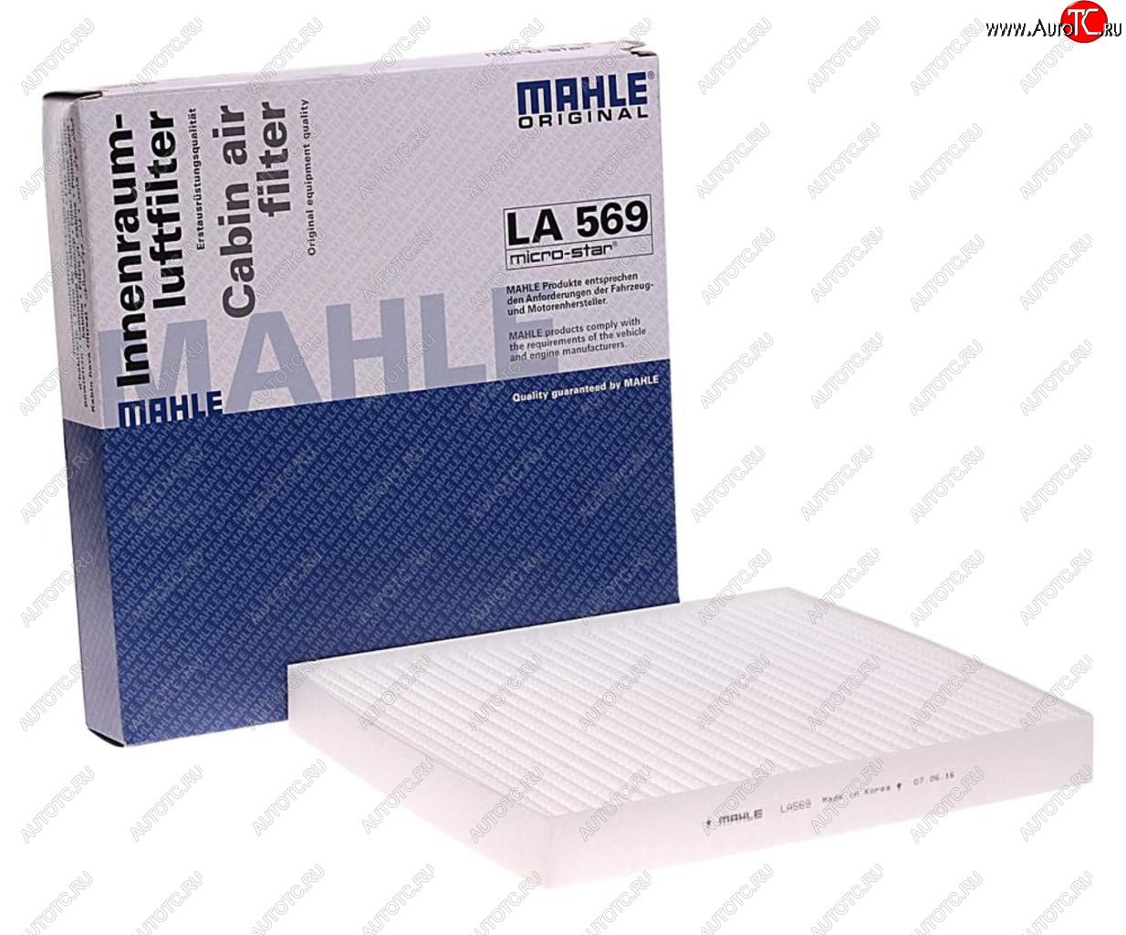 1 699 р. Фильтр воздушный салона CHRYSLER Sebring (JR) MAHLE MAHLE la569  с доставкой в г. Пермь