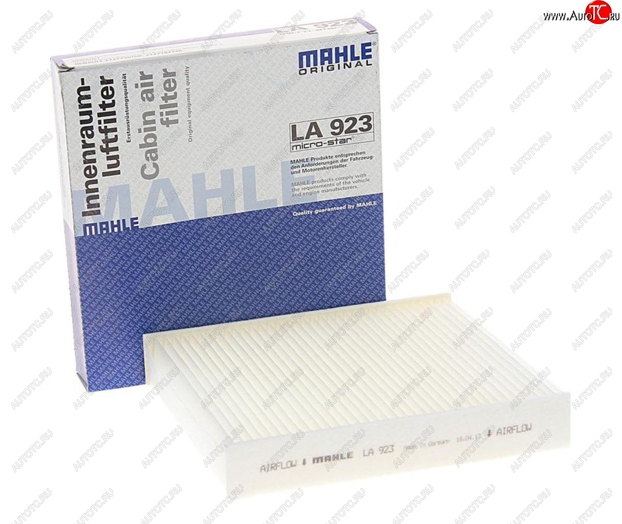 2 569 р. Фильтр воздушный салона ЛАДА Vesta,X-Ray RENAULT Logan,Sandero (14-) MAHLE MAHLE la923  с доставкой в г. Пермь