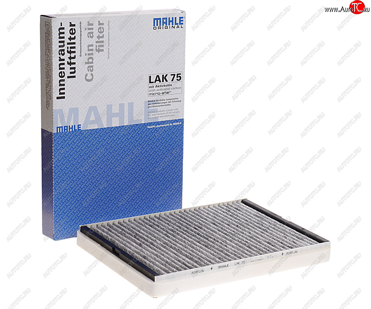 619 р. Фильтр воздушный салона OPEL Astra G (98-),H (04-) угольный MAHLE MAHLE lak75 MAHLE lak75  с доставкой в г. Пермь