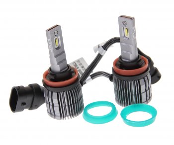 2 889 р. Лампа светодиодная 12V H11H16H8H9 PGJ19-2 бокс (2шт.) MTF MTF lan11k6  с доставкой в г. Пермь. Увеличить фотографию 1