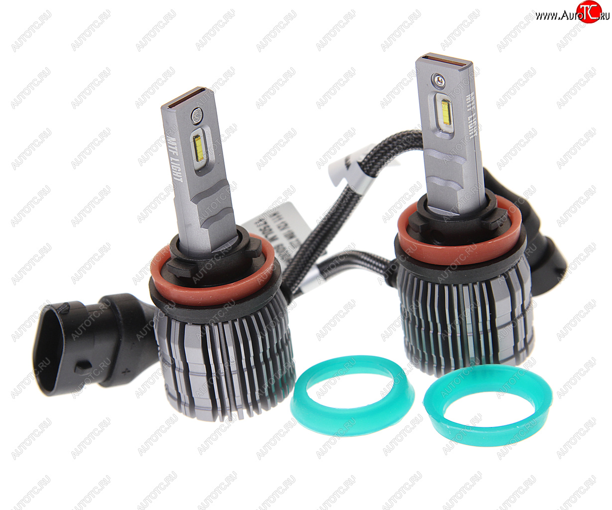 2 889 р. Лампа светодиодная 12V H11H16H8H9 PGJ19-2 бокс (2шт.) MTF MTF lan11k6  с доставкой в г. Пермь