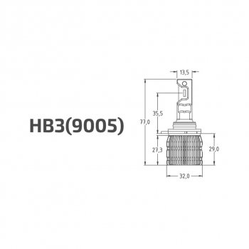 2 889 р. Лампа светодиодная 12V HB3 P20d бокс (2шт.) MTF MTF lanb3k6  с доставкой в г. Пермь. Увеличить фотографию 7