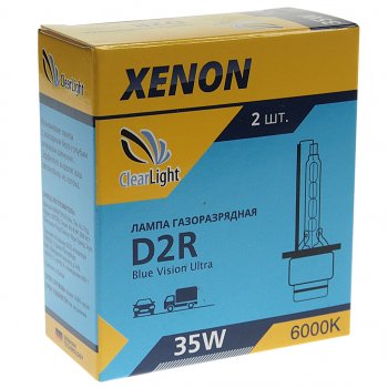 889 р. Лампа ксеноновая D2R 6000K (2шт.) CLEARLIGHT CLEARLIGHT lcl d2r 160-0ll  с доставкой в г. Пермь. Увеличить фотографию 4