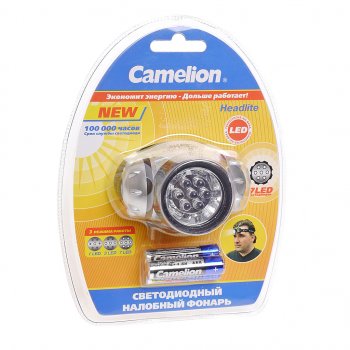 Фонарь налобный CAMELION CAMELION led5310-7f3