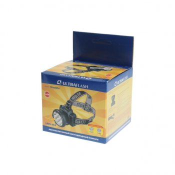 699 р. Фонарь налобный аккумуляторный ULTRAFLASH ULTRAFLASH led5362  с доставкой в г. Пермь. Увеличить фотографию 3